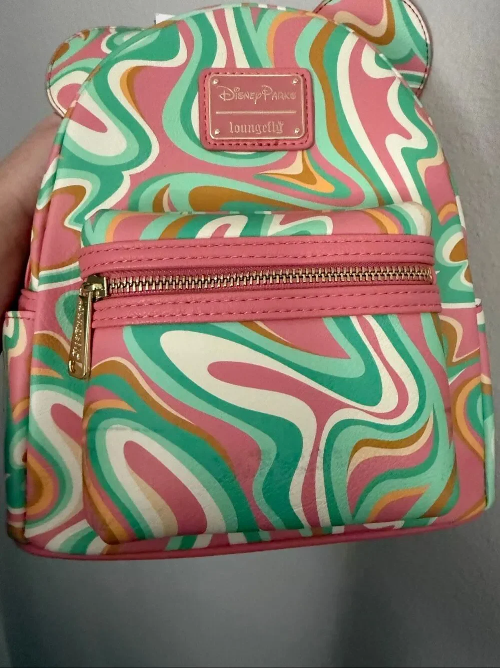 Disney Parks Swirl Loungefly Backpack New